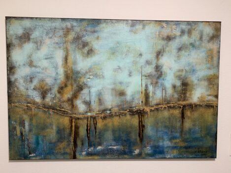 Acrylbild aus meinem Atelier, 80x120cm