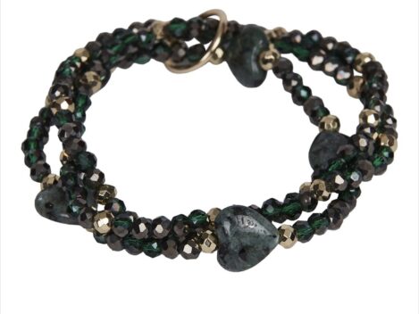 Armband Janet, green, Modeschmuck von moshi