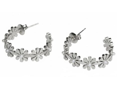 Ohrstecker Cattis, silber, stainless steel