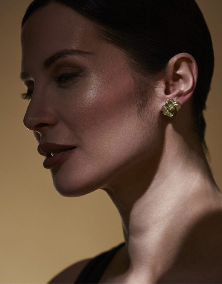Ohrring Josie, green, Modeschmuck von moshi – Bild 2