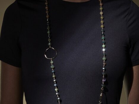 Halskette Rebecka, grün