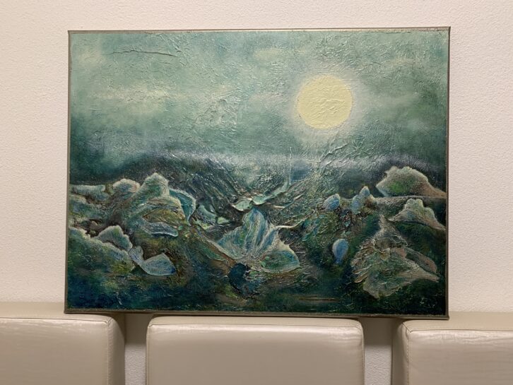 Acrylbild auf Leinwand