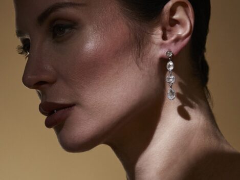 Ohrstecker Filippa, silber, Modeschmuck von themoshi