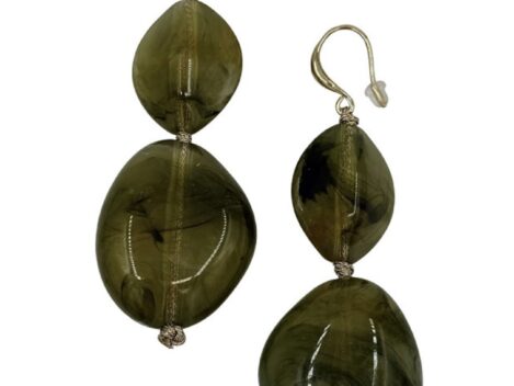 Ohrstecker Kendall, grün