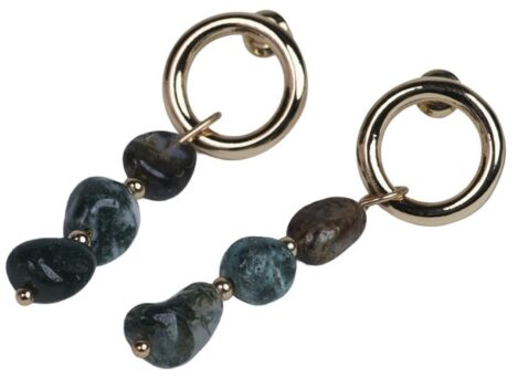 Ohrstecker Amber, green, von themoshi