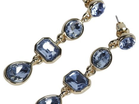 Ohrstecker Filippa, blau-gold