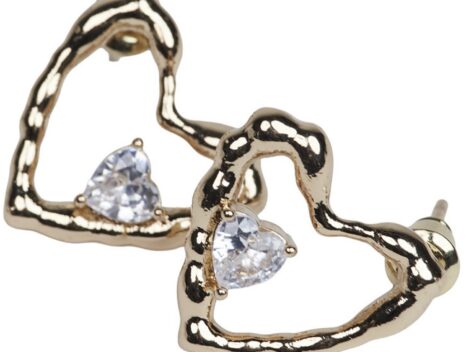 Ohrstecker Stina, gold