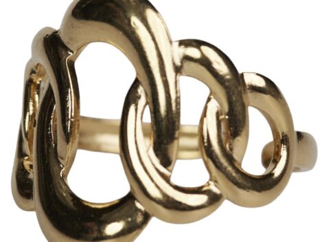 Ring Beatrice, gold, stainless steel