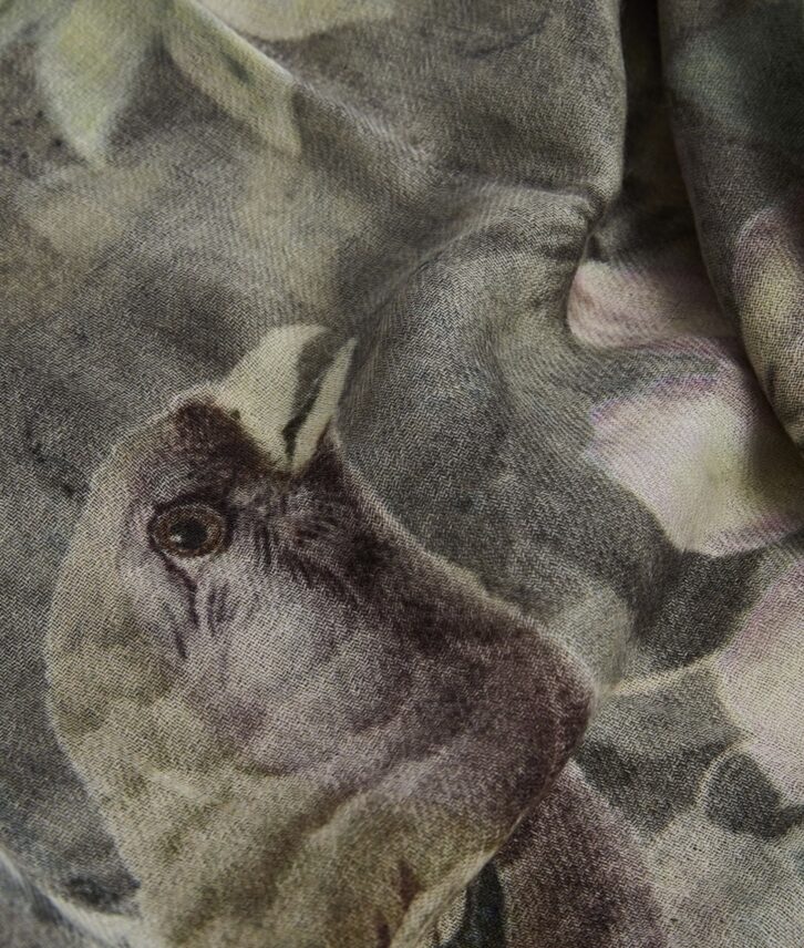 Wolltuch Eden, khaki, von moshi – Bild 2