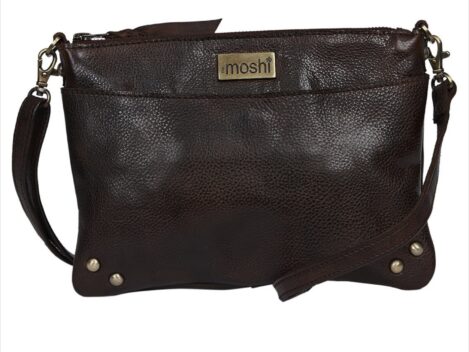 Shoulder bag Aria, dk brown, von moshi