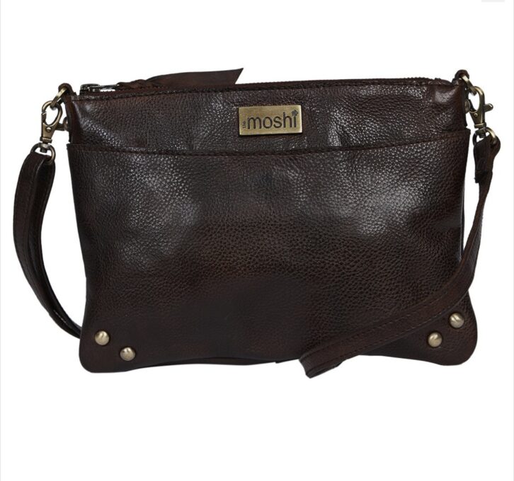 Shoulder bag Aria, dk brown, von moshi