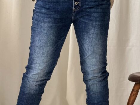 Vintage Jeans dark, Gr. L, von Bypias